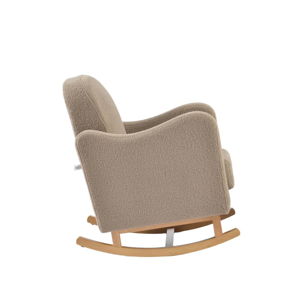 Bebe & Beyond Soother Nursing Chair – Boucle Collection Biscuit