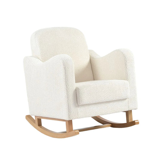 Bebe & Beyond Soother Nursing Chair – Boucle Collection Off White