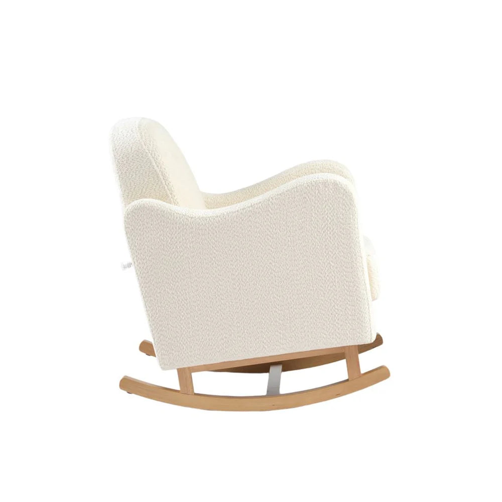 Bebe & Beyond Soother Nursing Chair – Boucle Collection Off White