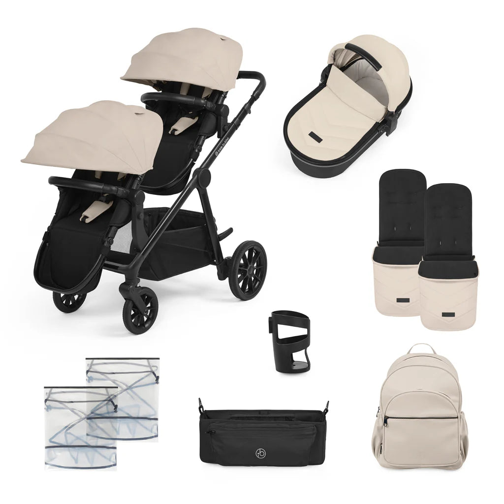 Ickle Bubba Virgo growing family  11 piece - stone