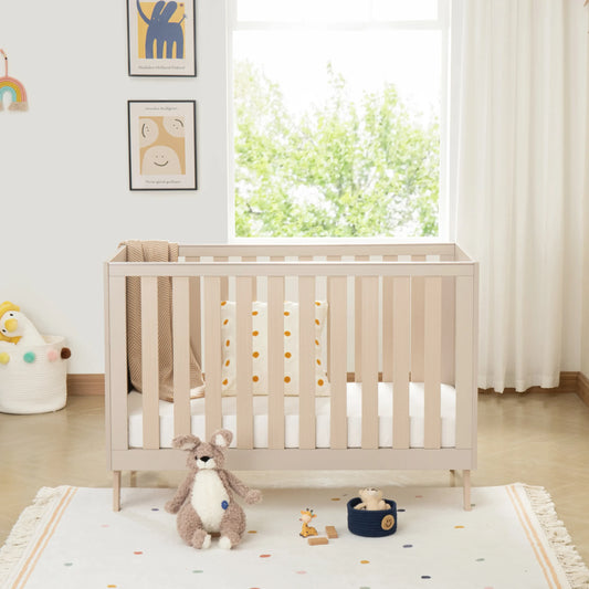 Caro Urban Mini Cot Bed – Cashmere *AUGUST OFFER