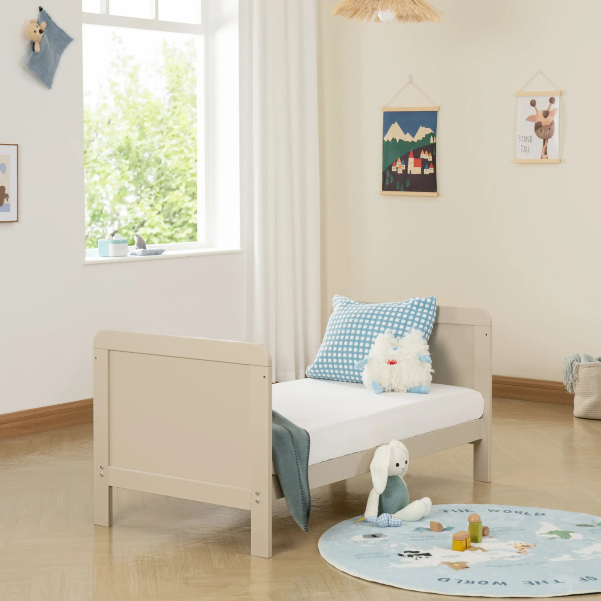 Caro Urban Mini Cot Bed – Cashmere