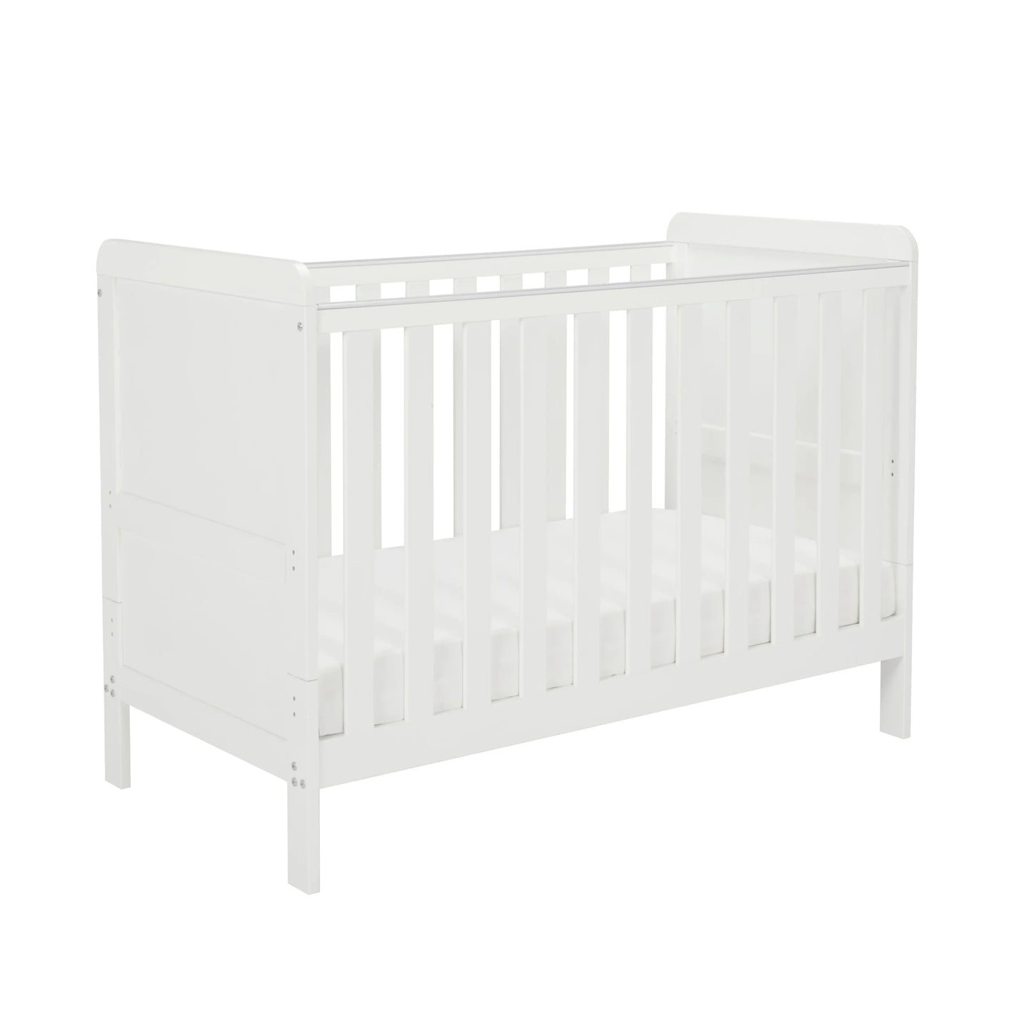 Caro Urban Mini Cot Bed – White *AUGUST OFFER