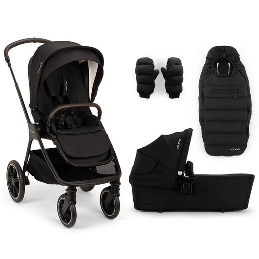 Nuna TRIV LX All Seasons Pushchair Set Caviar