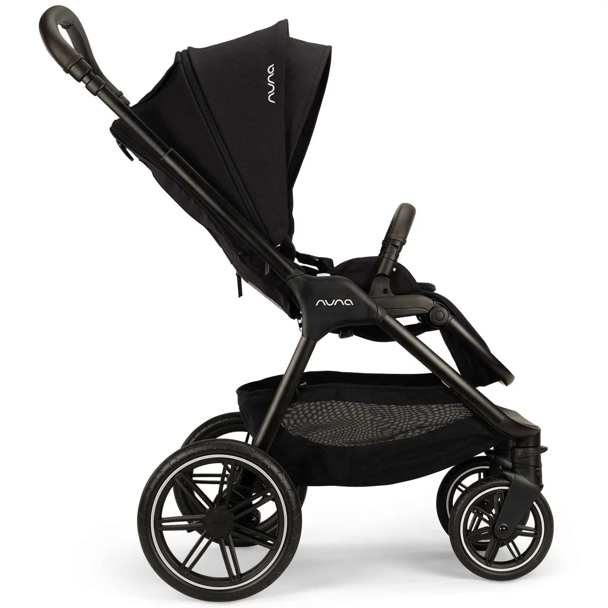Nuna TRIV lx All Seasons Pushchair Set, Arra Flex and Rotating Curv Base Caviar Ex Display
