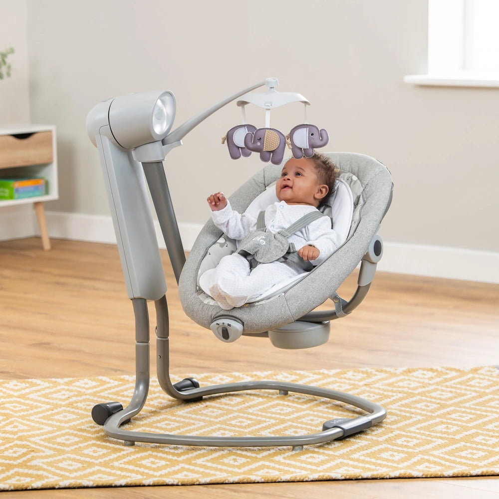 Joie Serina Swivel Swing Elephant Open Box