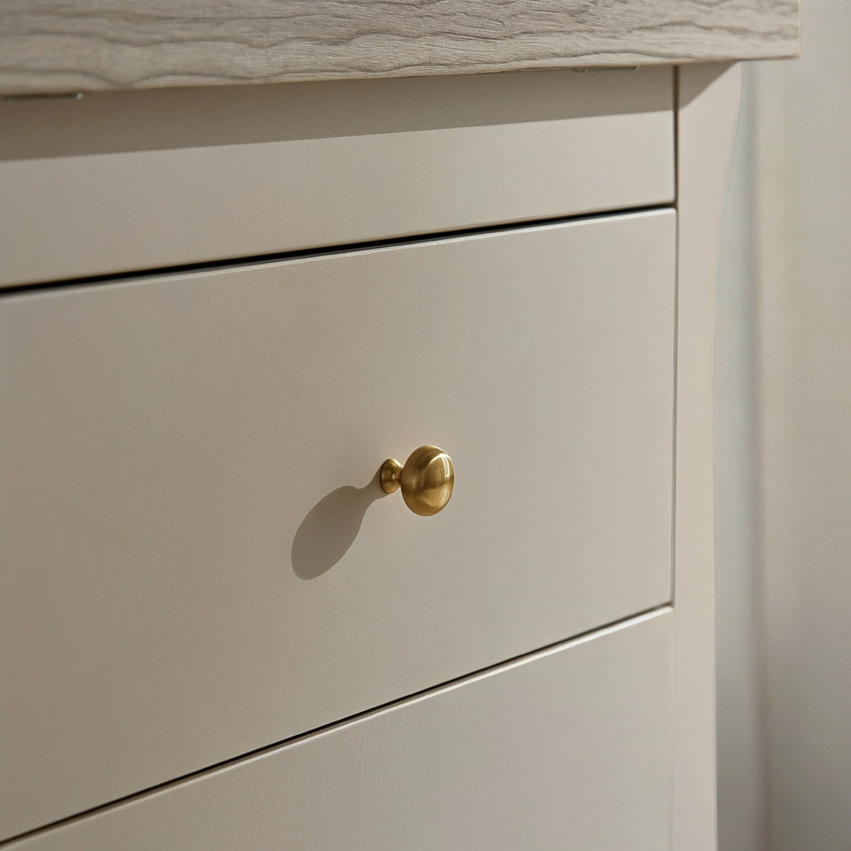 Cuddle Co Clara Luxe 6 Drawer Dresser - Cashmere & Ash Pre Order