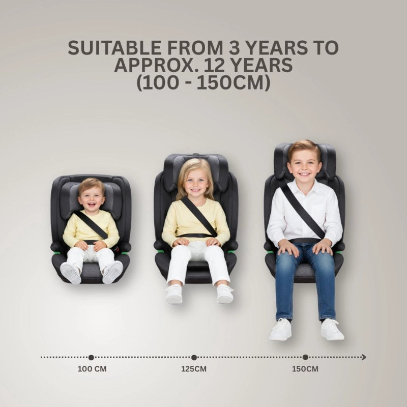 JoviKids Leon i-Size Group 2/3 Booster Car Seat – Twilight