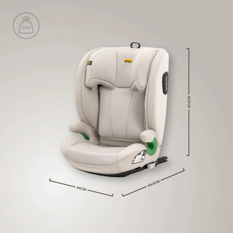 JoviKids Leon i-Size Group 2/3 Booster Car Seat – Milkstone