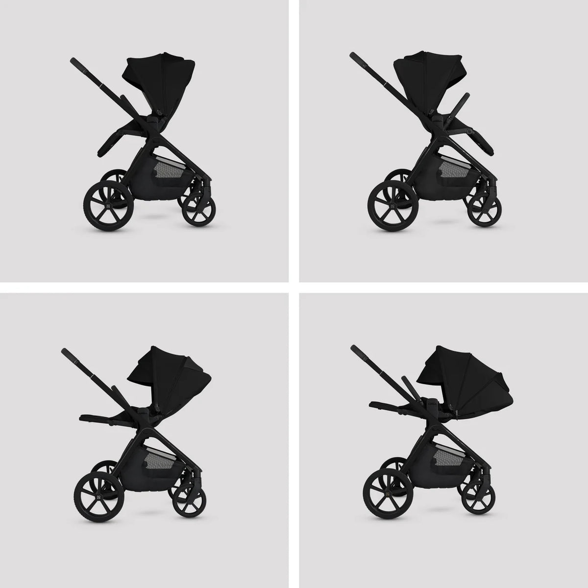 Silver Cross Cove Onyx Travel System Accessory Bundle (8 piece)