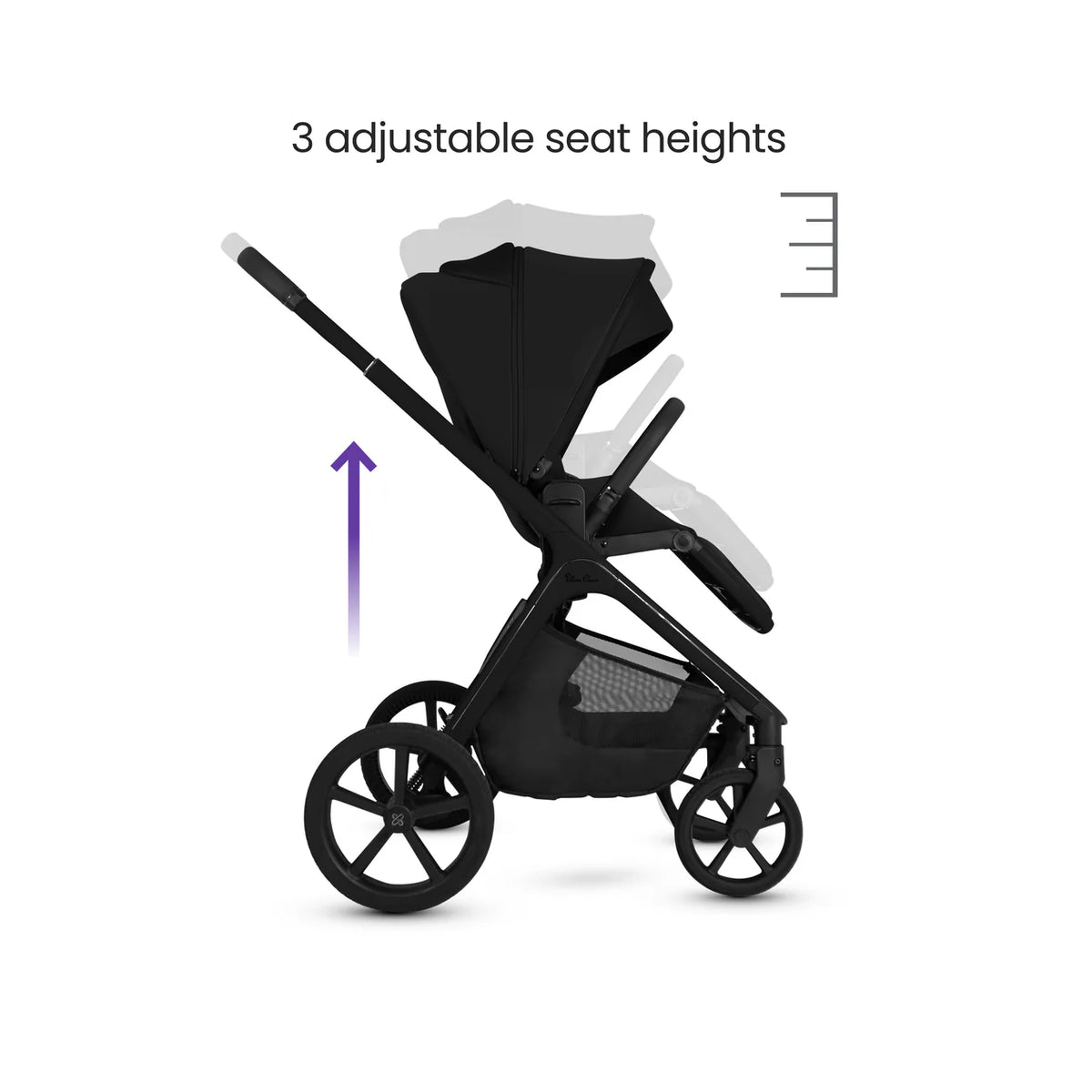 Silver Cross Cove Onyx Travel System Accessory Bundle (8 piece)