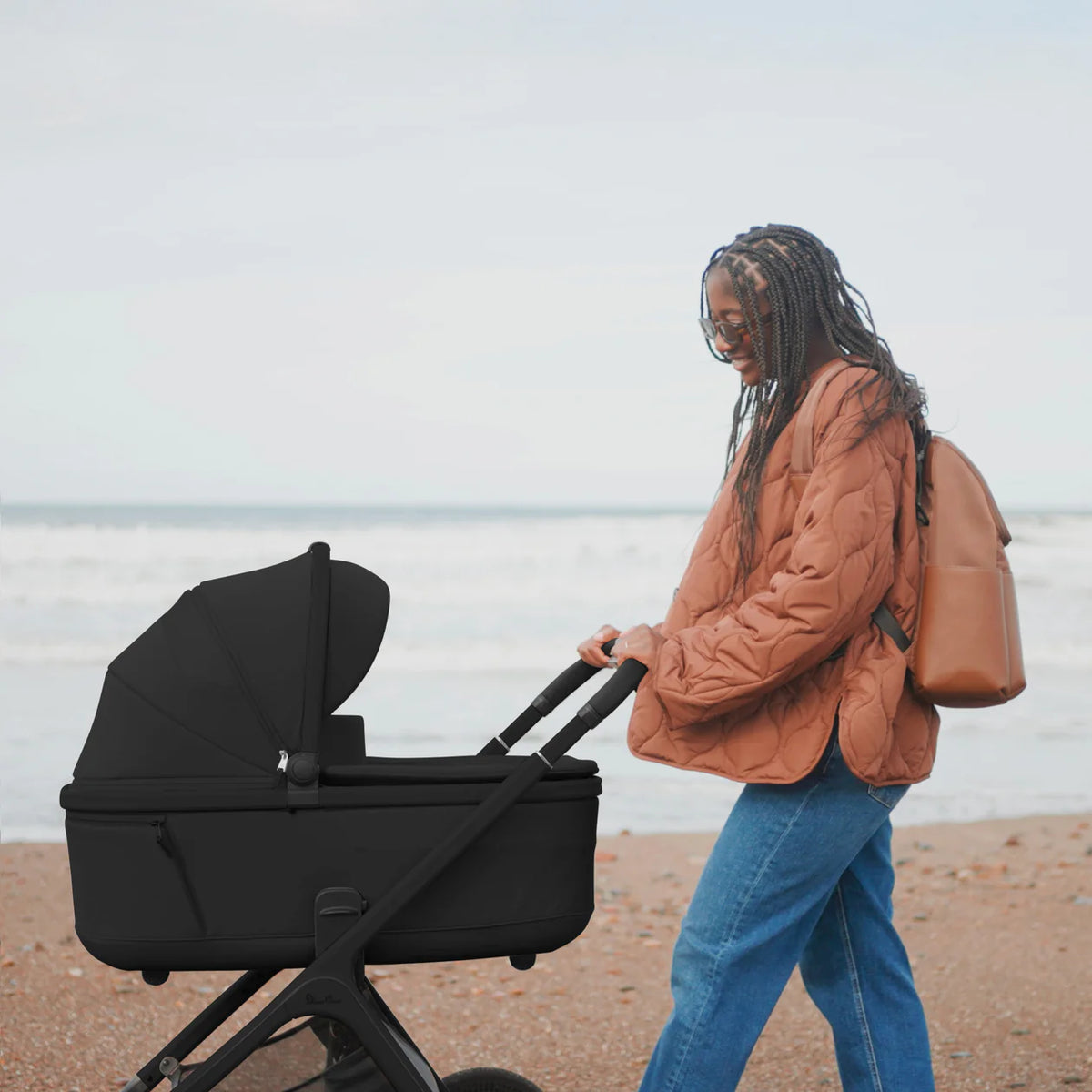 Silver Cross Cove Onyx Travel System Accessory Bundle (8 piece)