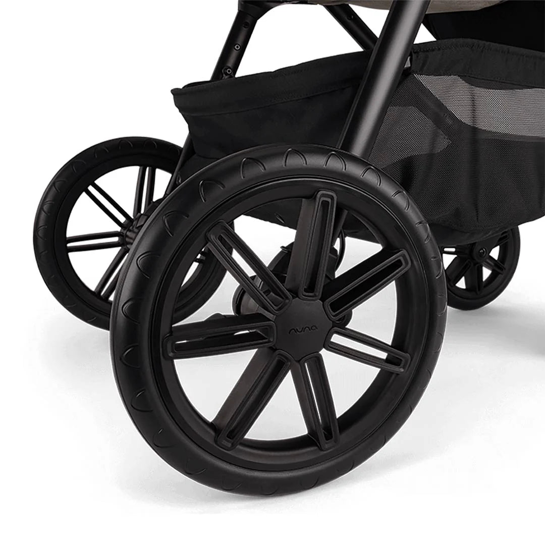 Nuna TRIV LX All Seasons Pushchair Set, ARRA Flex Car Seat and BASE Curve Bundle, Cosmopolitan