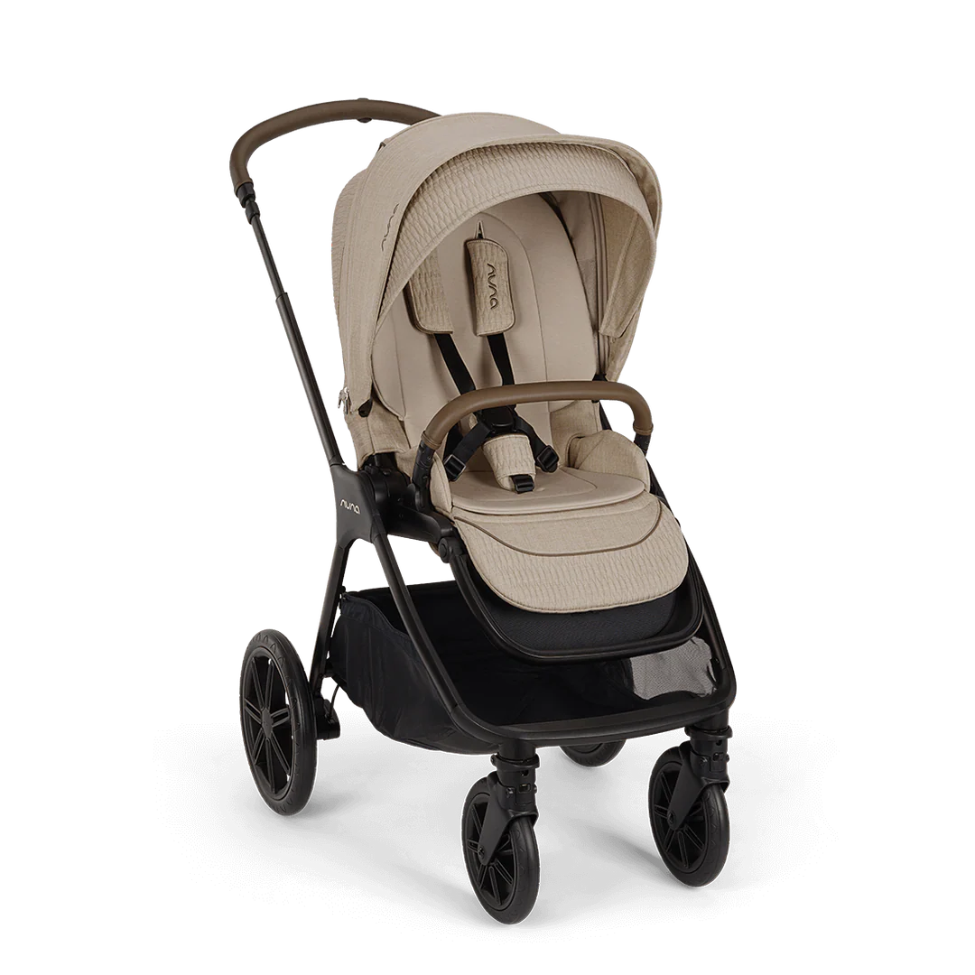 Nuna TRIV LX All Seasons Pushchair Set, ARRA Flex Car Seat and BASE Curve Bundle, Cosmopolitan