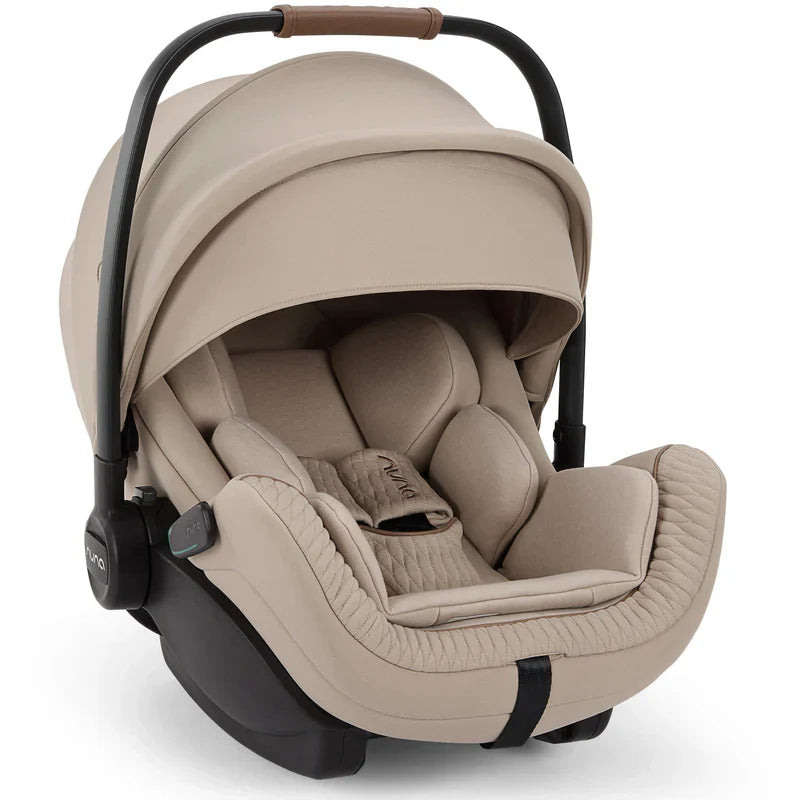 Nuna TRIV LX All Seasons Pushchair Set, ARRA Flex Car Seat and BASE Curve Bundle, Cosmopolitan
