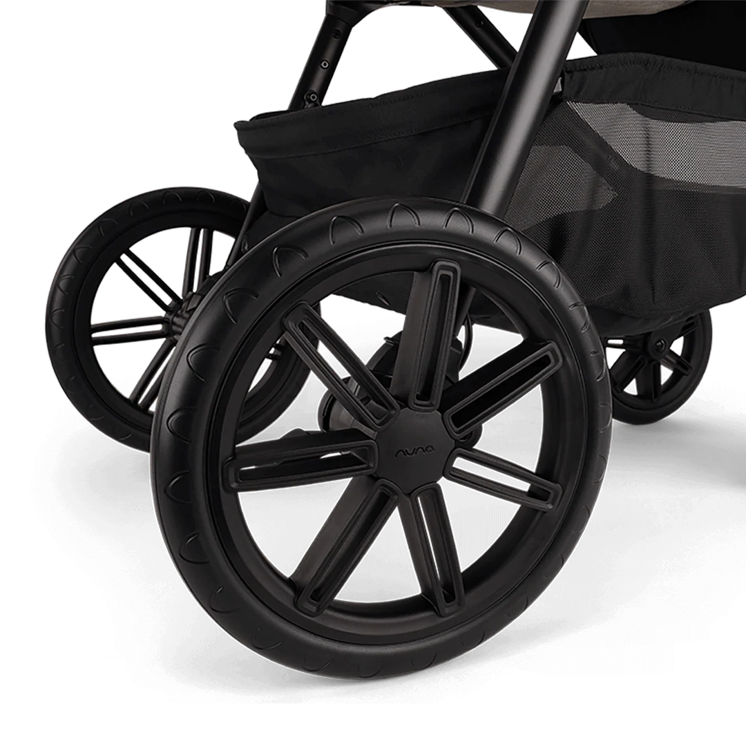 Nuna TRIV LX All Seasons Pushchair Set, ARRA Flex Car Seat and BASE Curve Bundle, Cosmopolitan