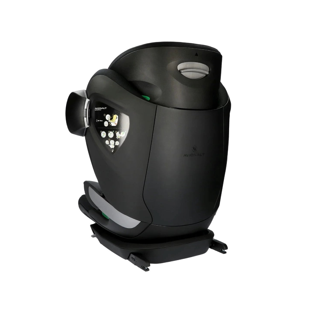 Avionaut MaxSpace AirFlow High Back Booster Car Seat - Black