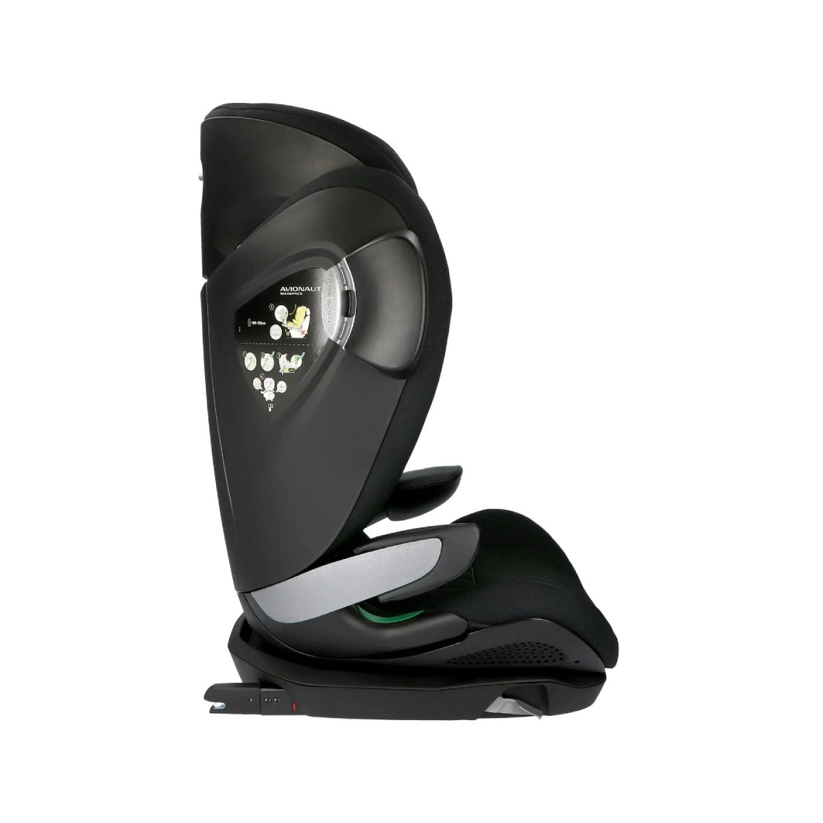 Avionaut MaxSpace AirFlow High Back Booster Car Seat - Black