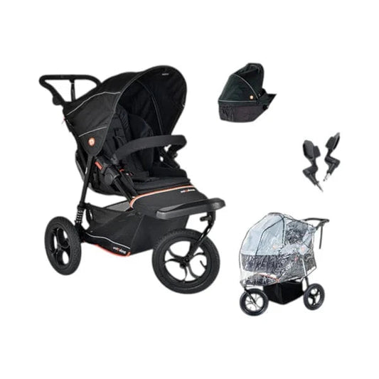 Out N About Nipper V6 Newborn Bundle - Summit Black - Pre Order November