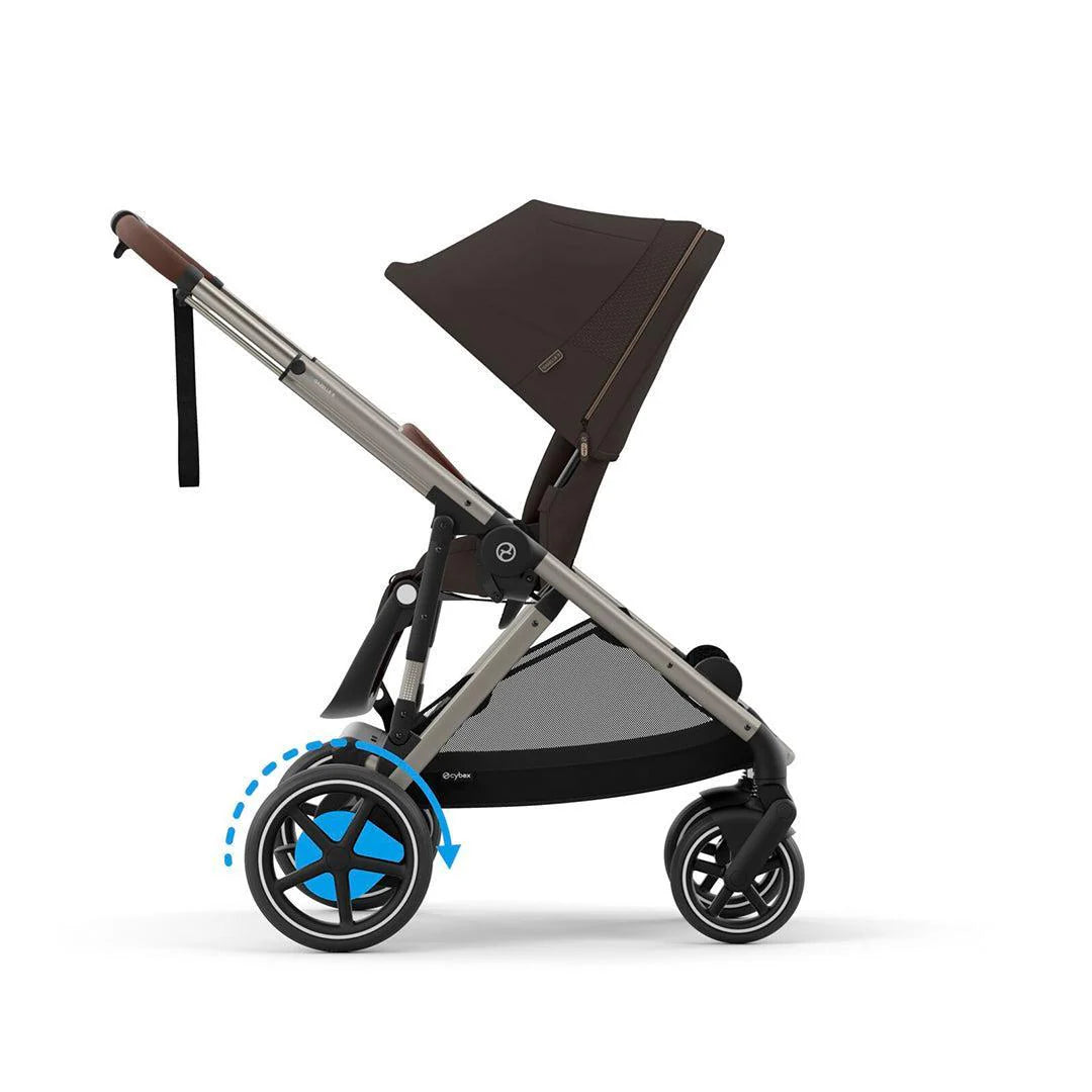 CYBEX e-Gazelle S Pushchair - Chocolate Brown