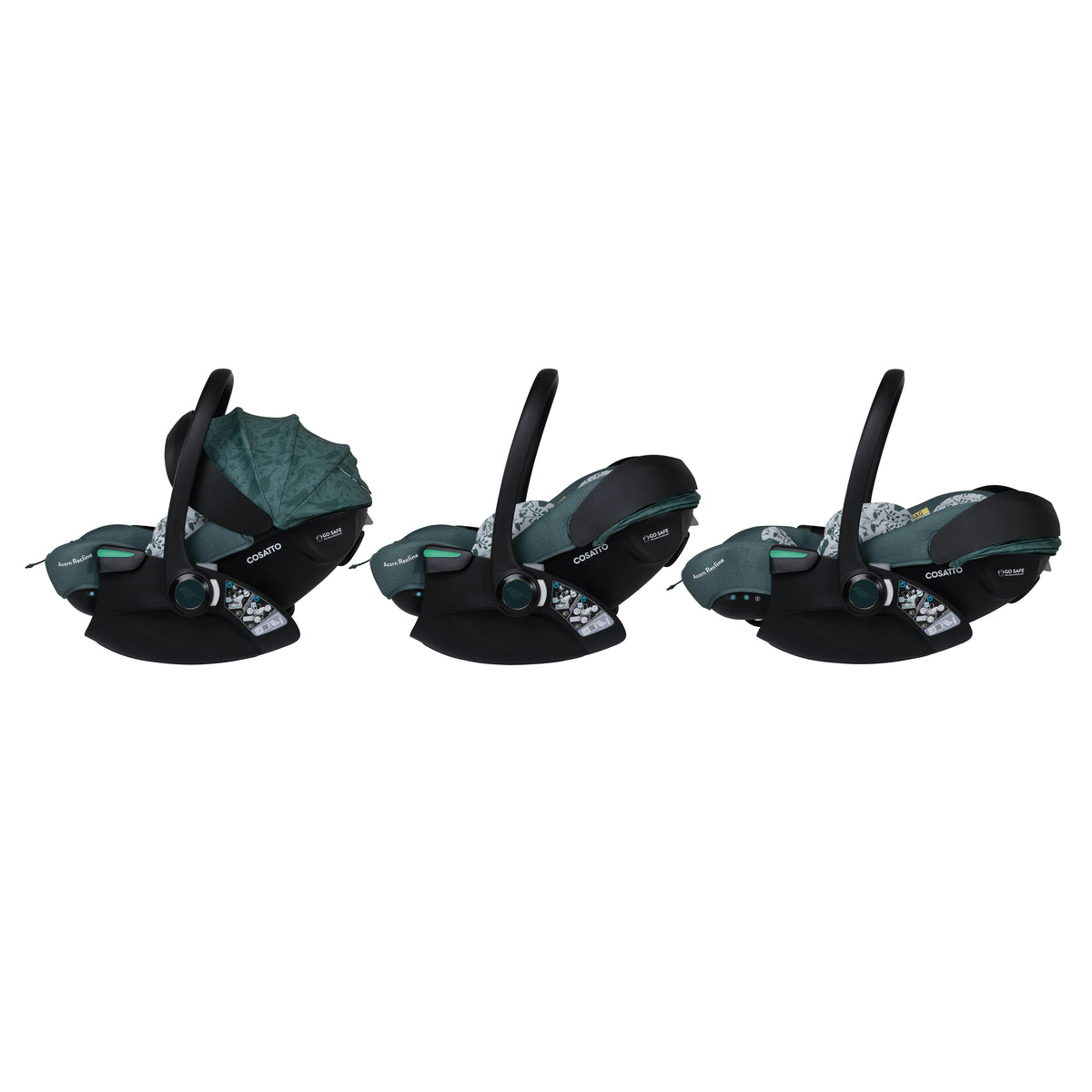 Cosatto Wow 3 Special Edition All Stage Family Rotate & Recline 2 Base Bundle Wildwood *AUGUST OFFER