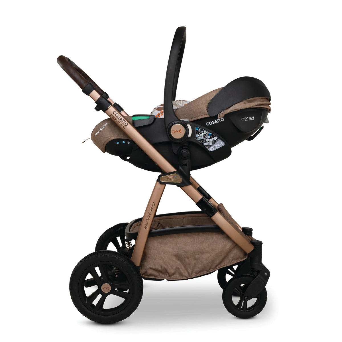 Cosatto Wow 3 Special Edition All Stage Family Rotate & Recline 2 Base Bundle Tiger Tales *AUGUST OFFER
