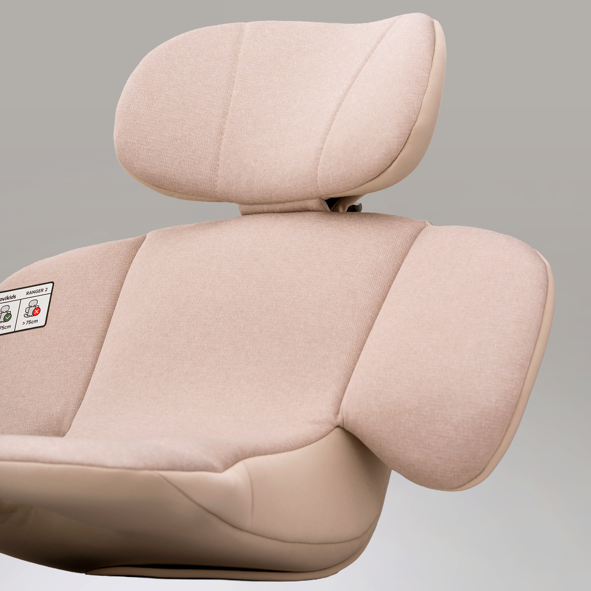 Jovikids Ranger 2 i-Size 360 Rotating Car Seat, 40-150cm All-in-One Rosewood