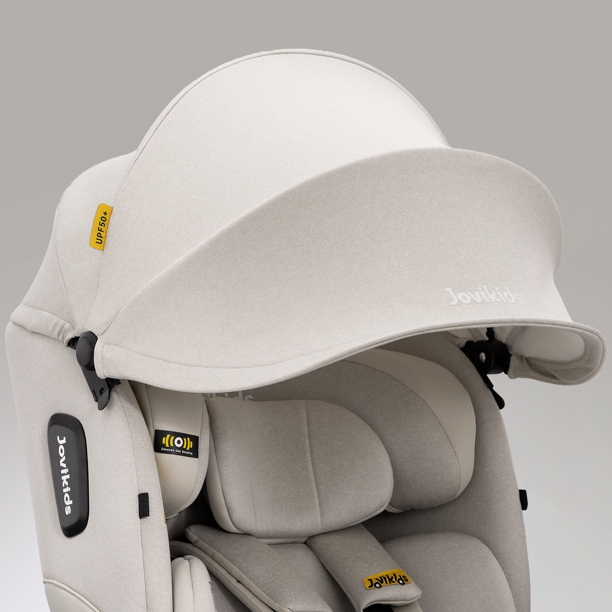 Jovikids Ranger 2 i-Size 360 Rotating Car Seat, 40-150cm All-in-One Milkstone