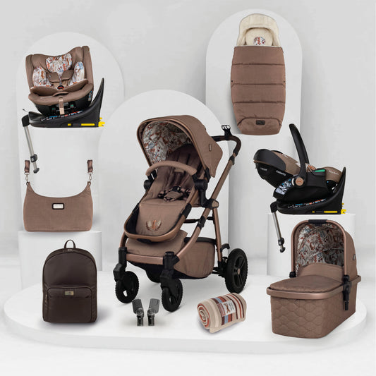 Cosatto Wow 3 Special Edition All Stage Family Rotate & Recline 2 Base Bundle Tiger Tales *AUGUST OFFER