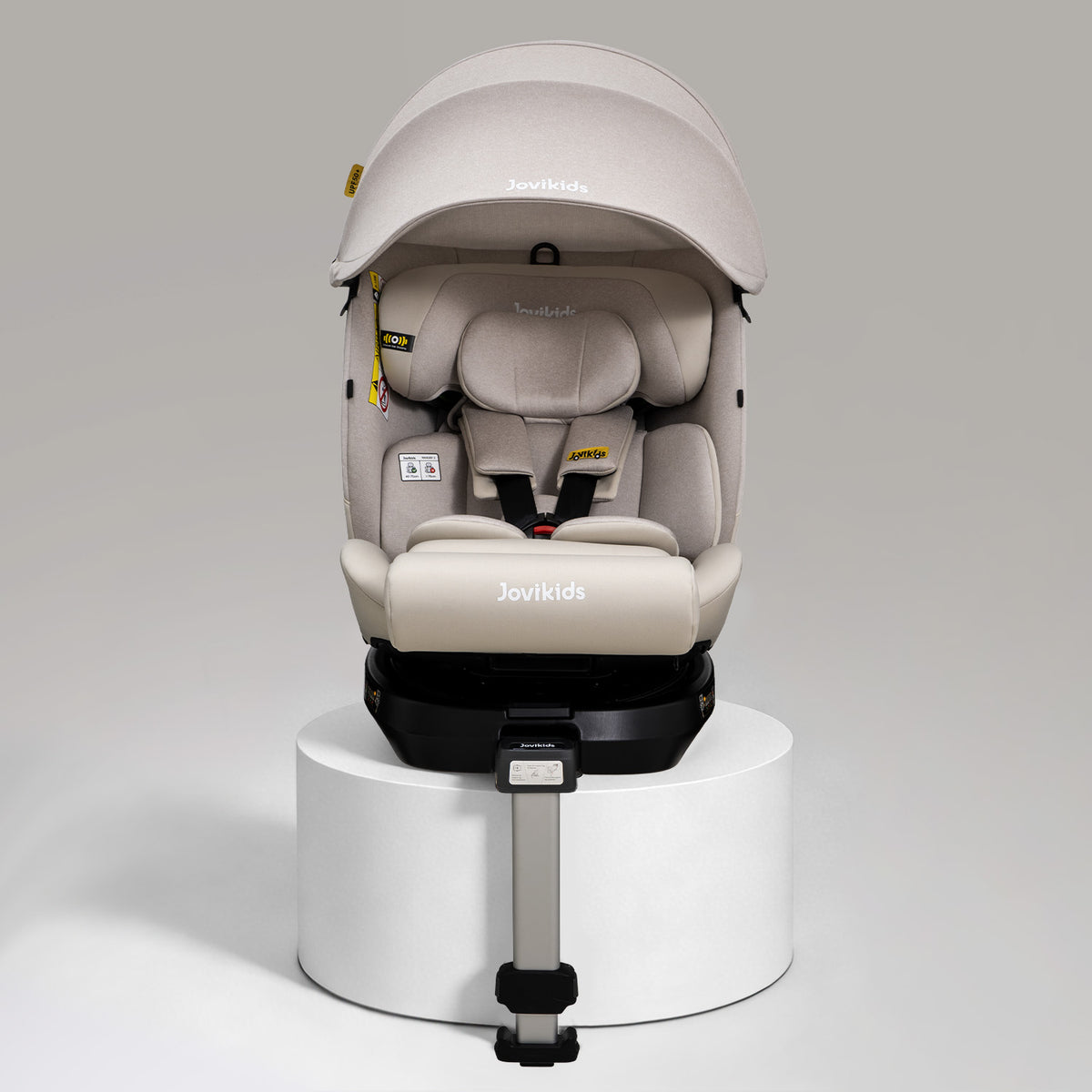 Jovikids Ranger 2 i-Size 360 Rotating Car Seat, 40-150cm All-in-One Milkstone