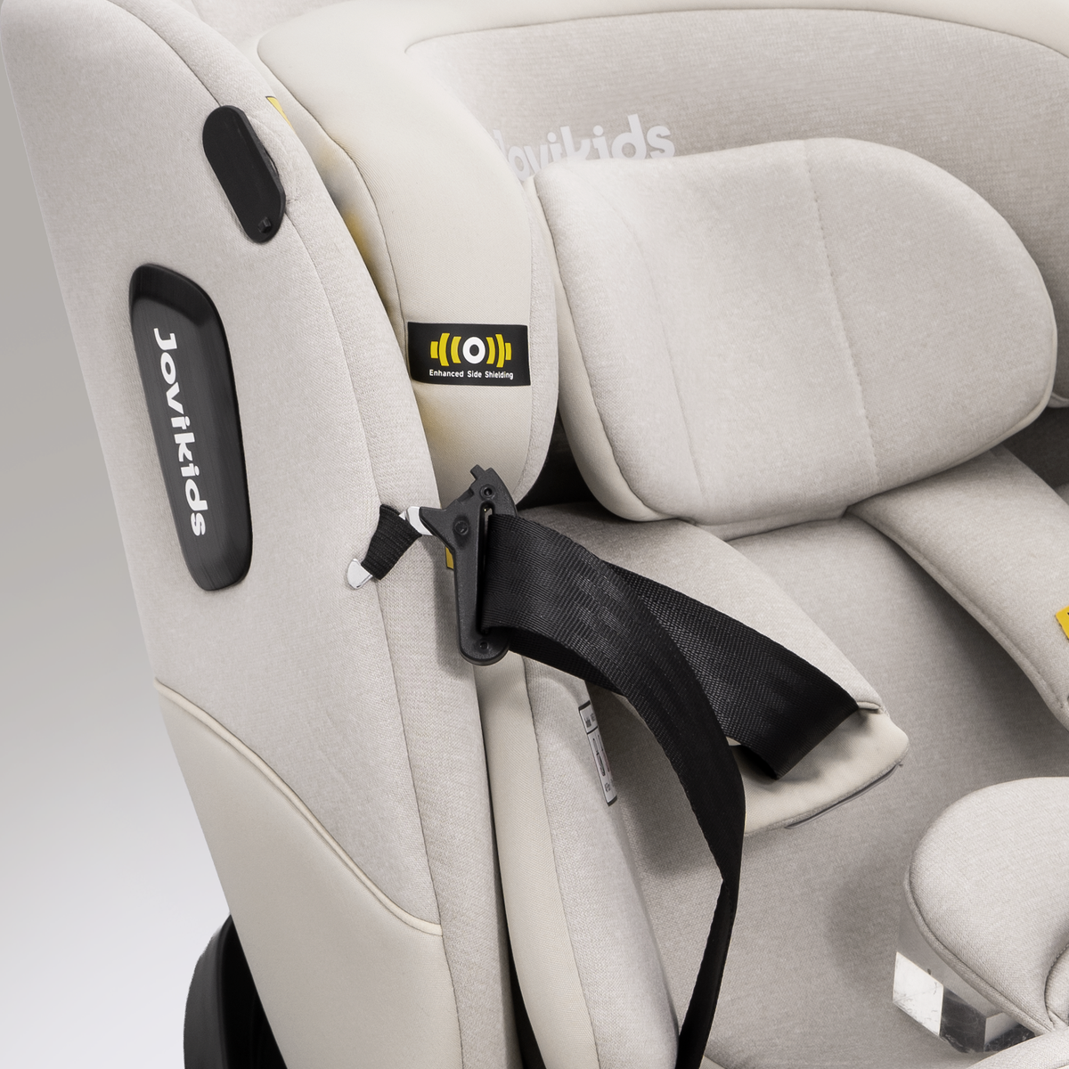 Jovikids Ranger 2 i-Size 360 Rotating Car Seat, 40-150cm All-in-One Milkstone