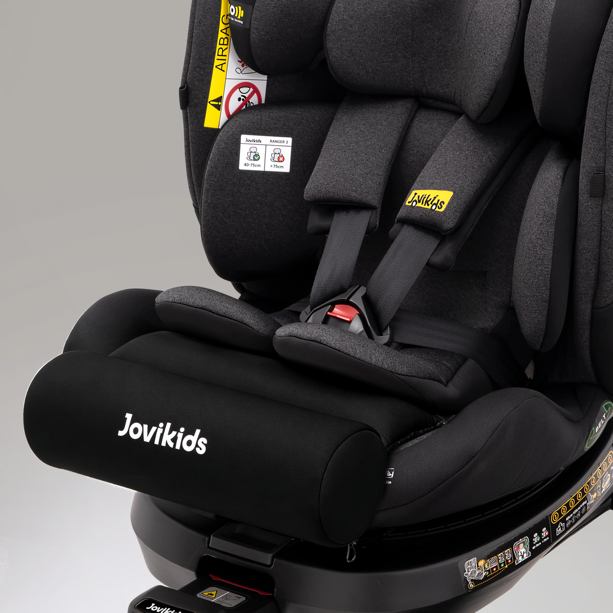 Jovikids Ranger 2 i-Size 360 Rotating Car Seat, 40-150cm All-in-One Twilight