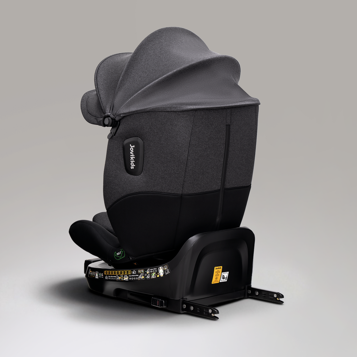 Jovikids Ranger 2 i-Size 360 Rotating Car Seat, 40-150cm All-in-One Twilight