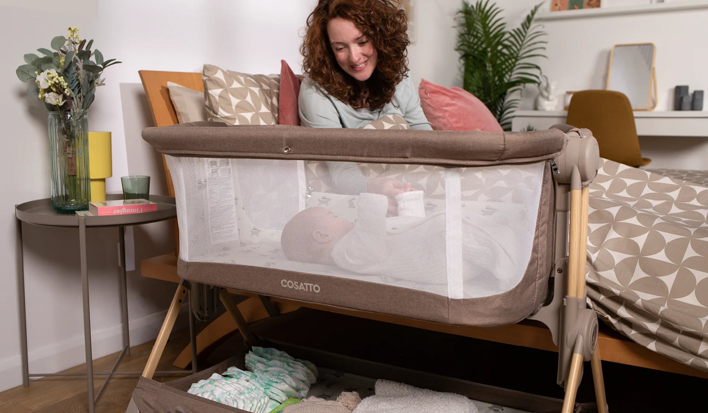 Cosatto Close to Me Folding Bedside Crib Lollop