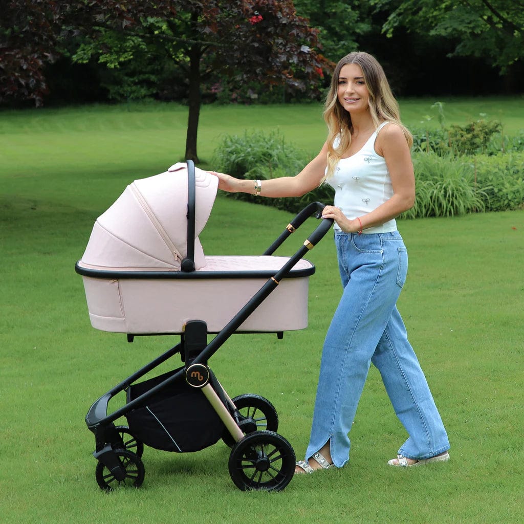 My Babiie Travel System 3 in 1 - MB450 i-Size With Spin 360 Car Seat and Isofix - Pink