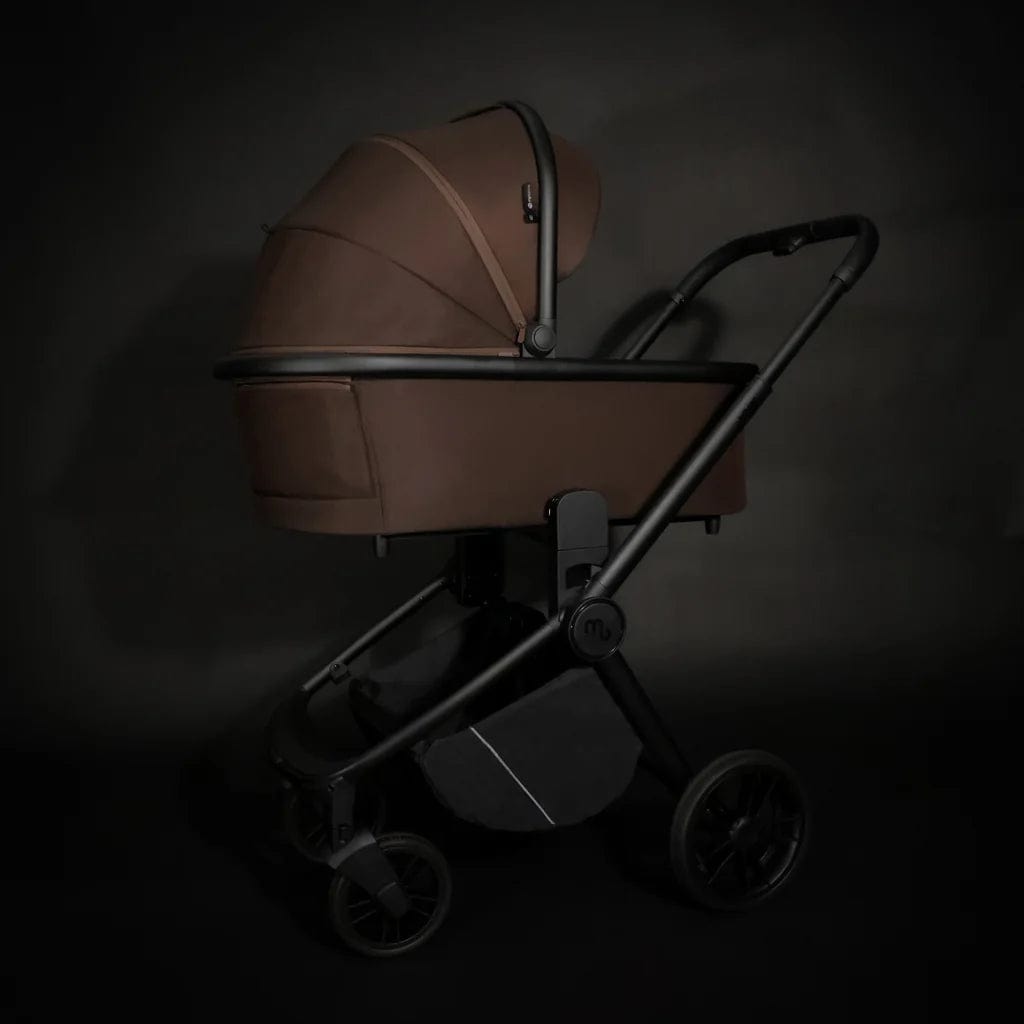My Babiie Travel System 3 in 1 - MB450 i-Size With Spin 360 Car Seat and Isofix - Chocolate *PRE ORDER