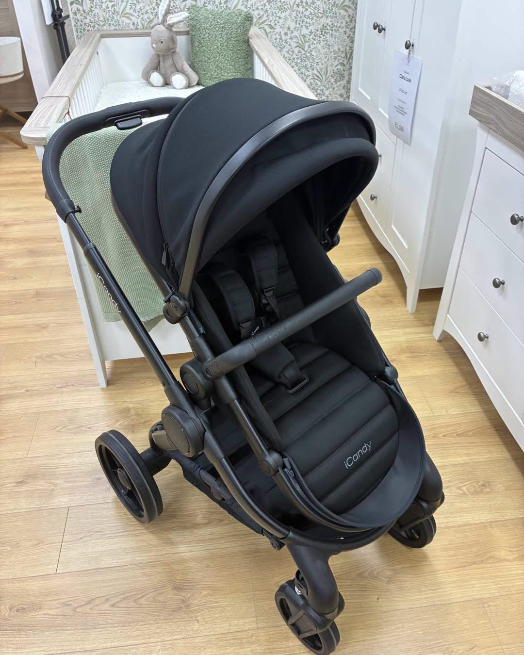 iCandy Peach 7 Stroller Only Black