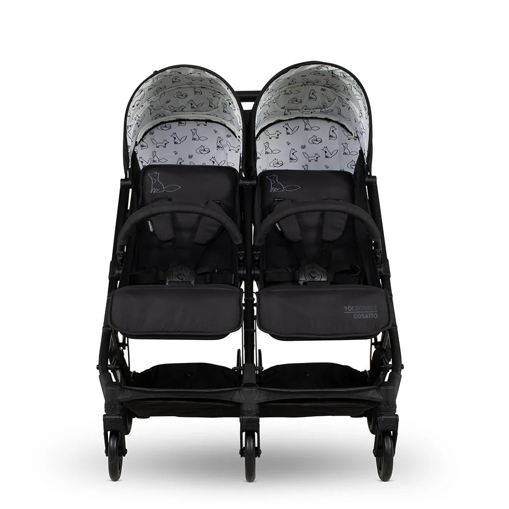 Cosatto Yo! Double Stroller Foxed *SEPTEMBER OFFER
