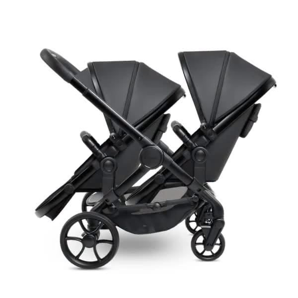 Icandy Peach 7 Twin Seat Bundle Studio With 2 Luxury Footmuffs
