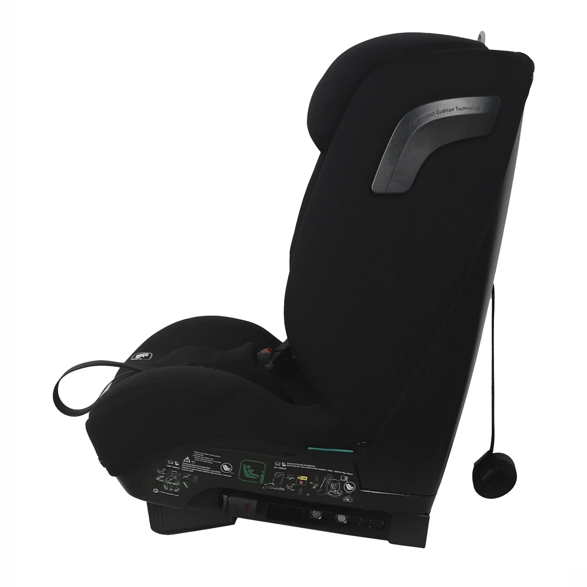 Babymore Hazel Car Seat i-Size 76-150cm 15 Months-12 Years – Black