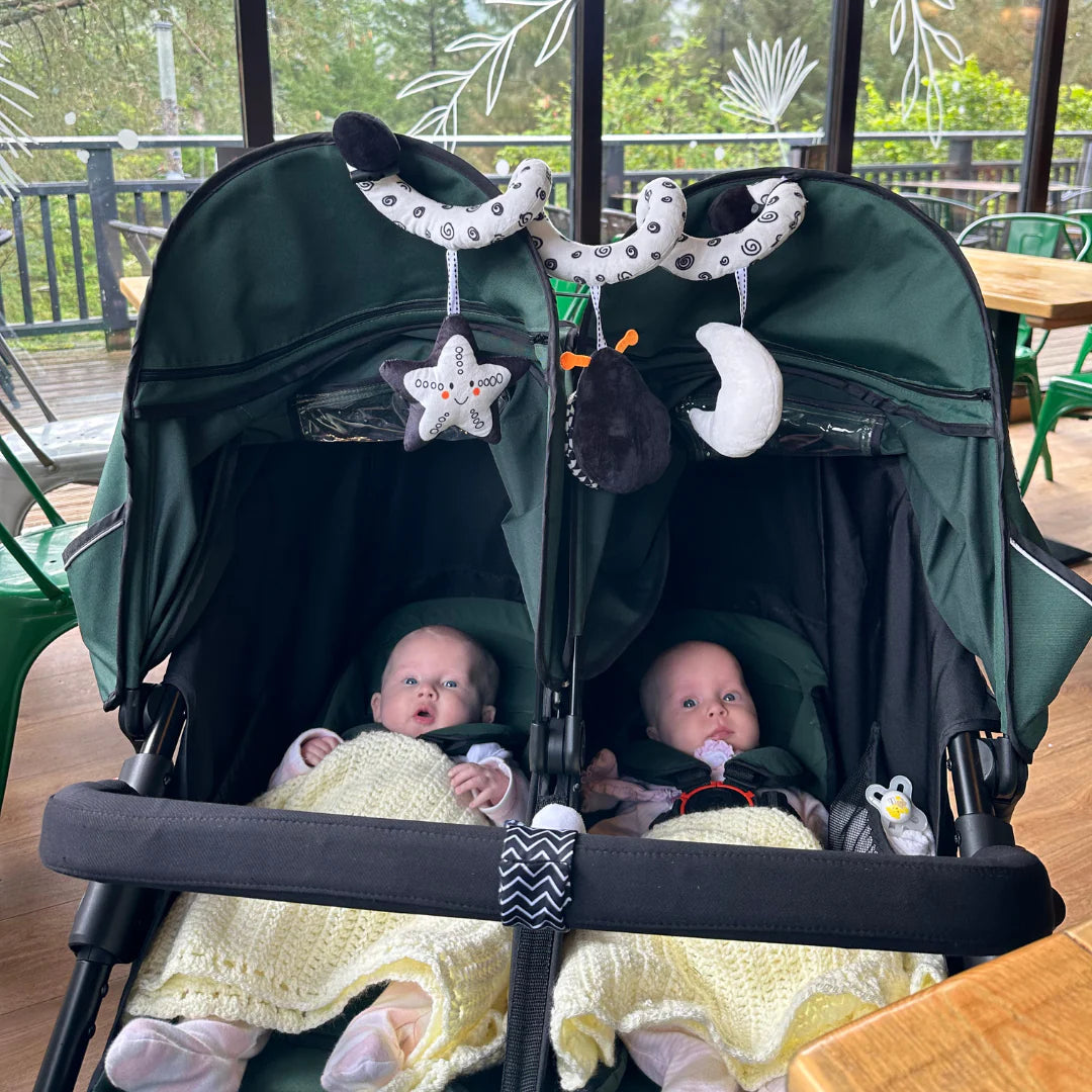 Out n About Nipper Double V6 Plus Twin Bundle Sycamore Green Pre Order