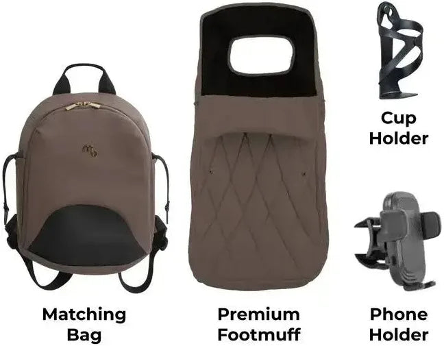 My Babiie MB450 LUXE 2-in-1 Pushchair & Carrycot - Cookie (Exclusive)  *PRE ORDER