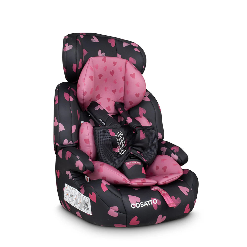 Cosatto Zoomi 123 Car Seat - Charcoal Lighthearted