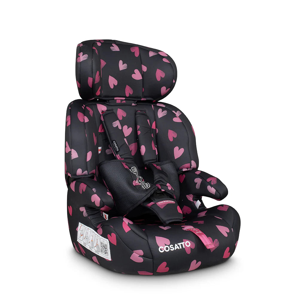 Cosatto Zoomi 123 Car Seat - Charcoal Lighthearted