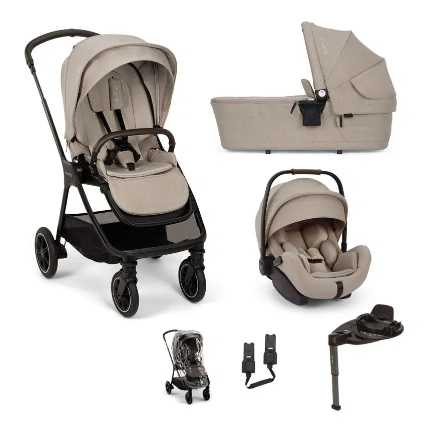 Nuna TRIV Next & ARRA Flex & BASE Curv Bundle - Chateau