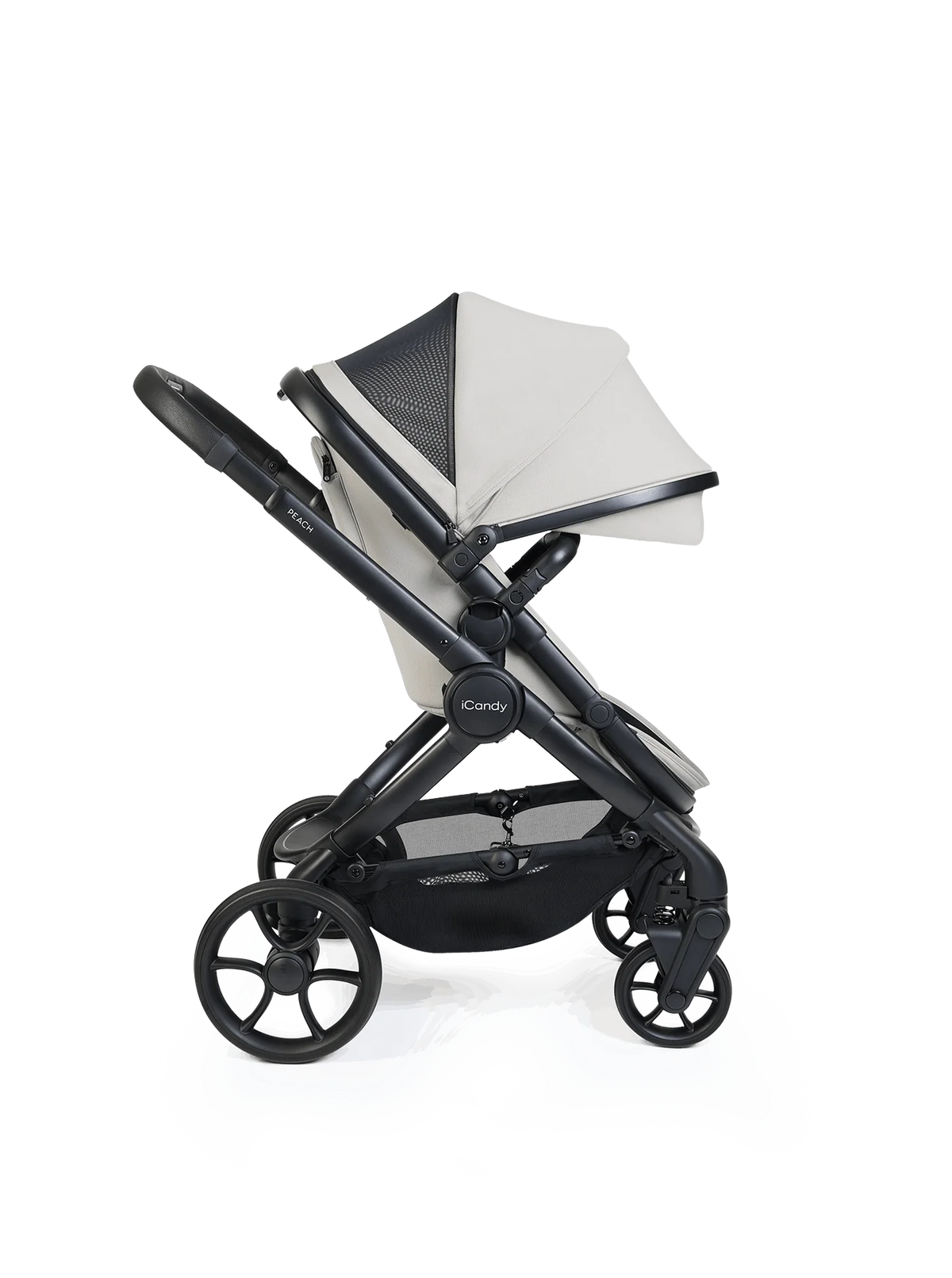 iCandy Peach 8 Taupe Pushchair and Carrycot - Pushchair Bundle