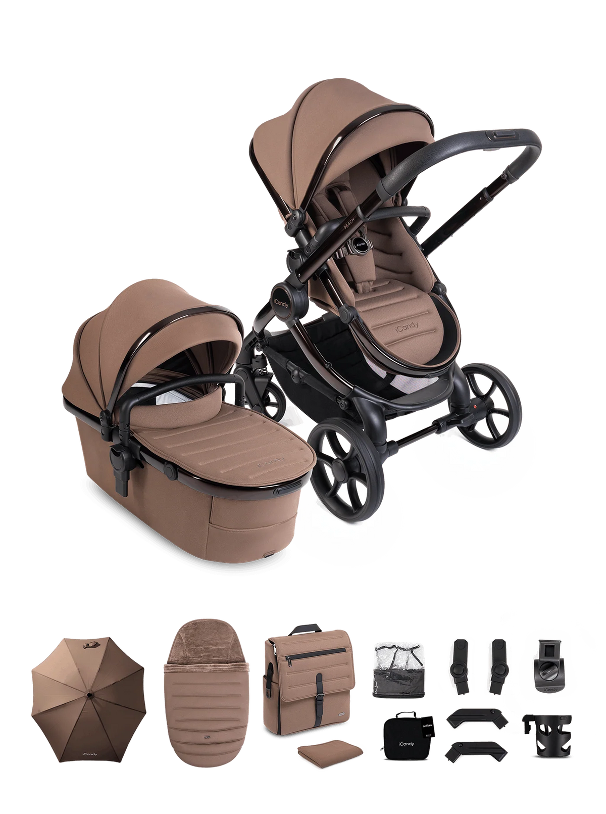 iCandy Peach 8 Coco Pushchair and Carrycot - Pushchair Bundle