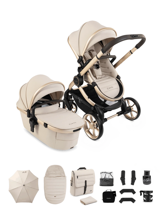 iCandy Peach 8 Biscotti Pushchair and Carrycot - Pushchair Bundle
