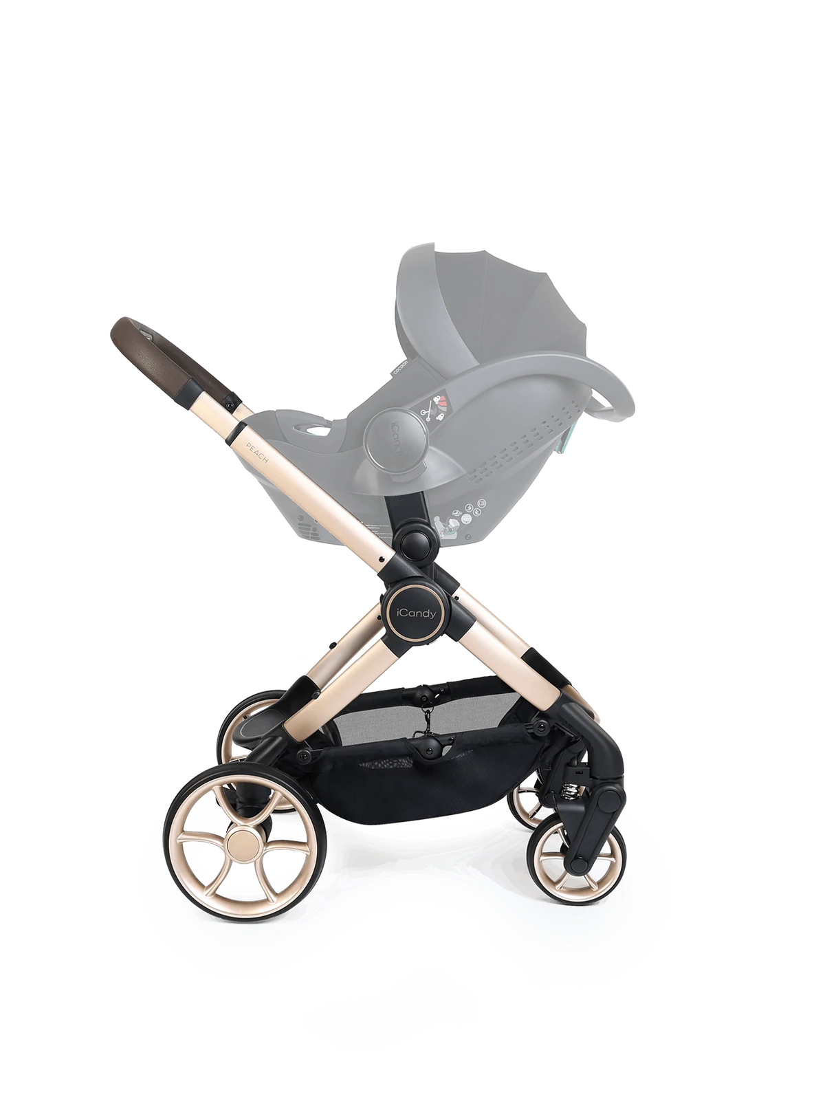iCandy Peach 8 Biscotti Pushchair and Carrycot - Pushchair Bundle