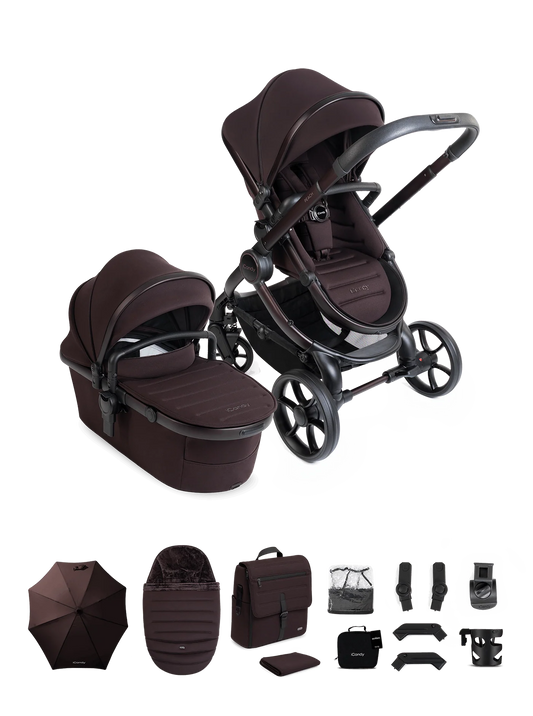 iCandy Peach 8 Coffee Bean Pushchair and Carrycot - Pushchair Bundle